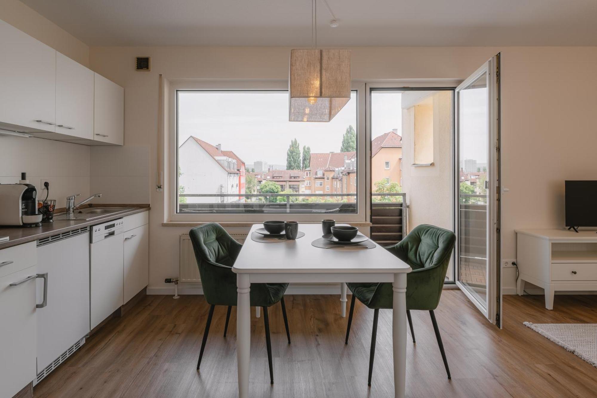 Exklusiv & Zentral: 1-Zi. Apartment Mit Balkon Stellplatz Bayreuth Esterno foto