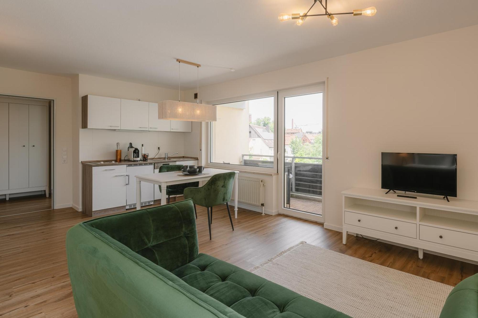 Exklusiv & Zentral: 1-Zi. Apartment Mit Balkon Stellplatz Bayreuth Esterno foto
