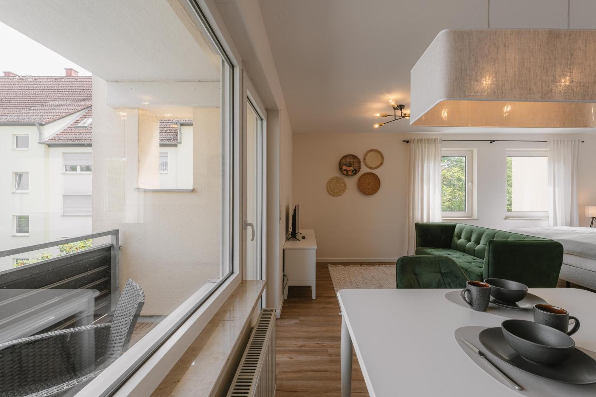 Exklusiv & Zentral: 1-Zi. Apartment Mit Balkon Stellplatz Bayreuth Esterno foto